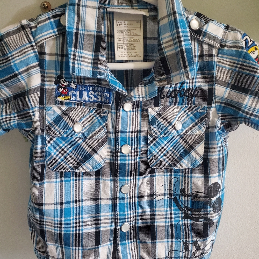 Baby boy dress shirt.